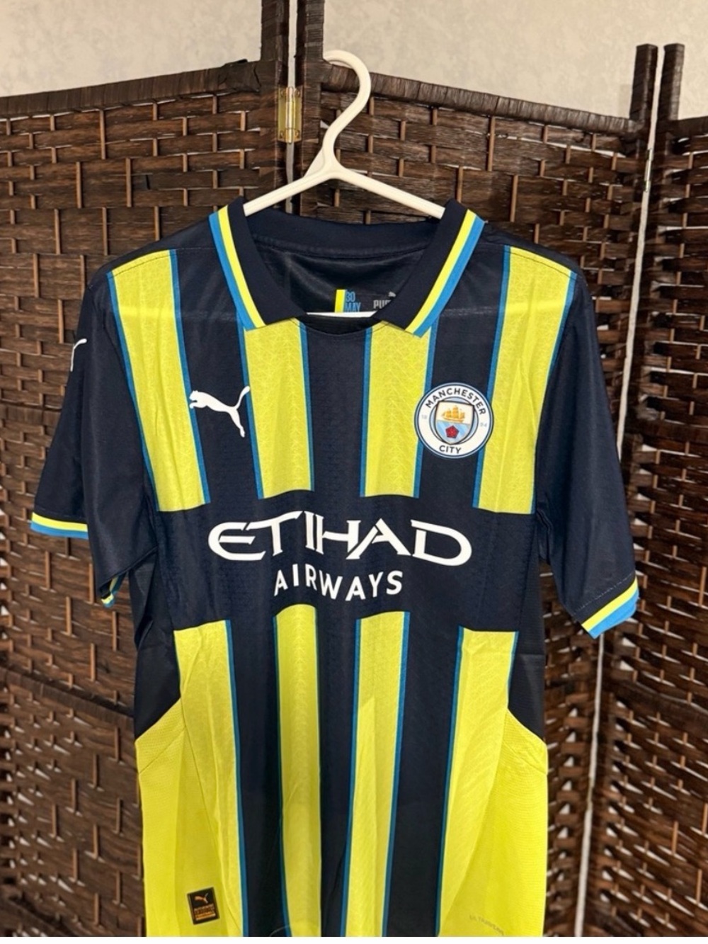 Manchester City 2025 Away Soccer Jersey